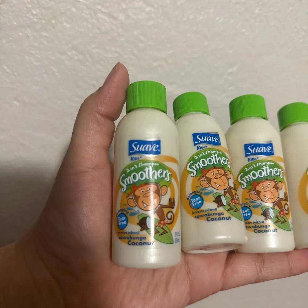 Suave Kids Cowabunga Coconut 2 In 1 Shampoo Smoothers Vintage Tear Free 2oz